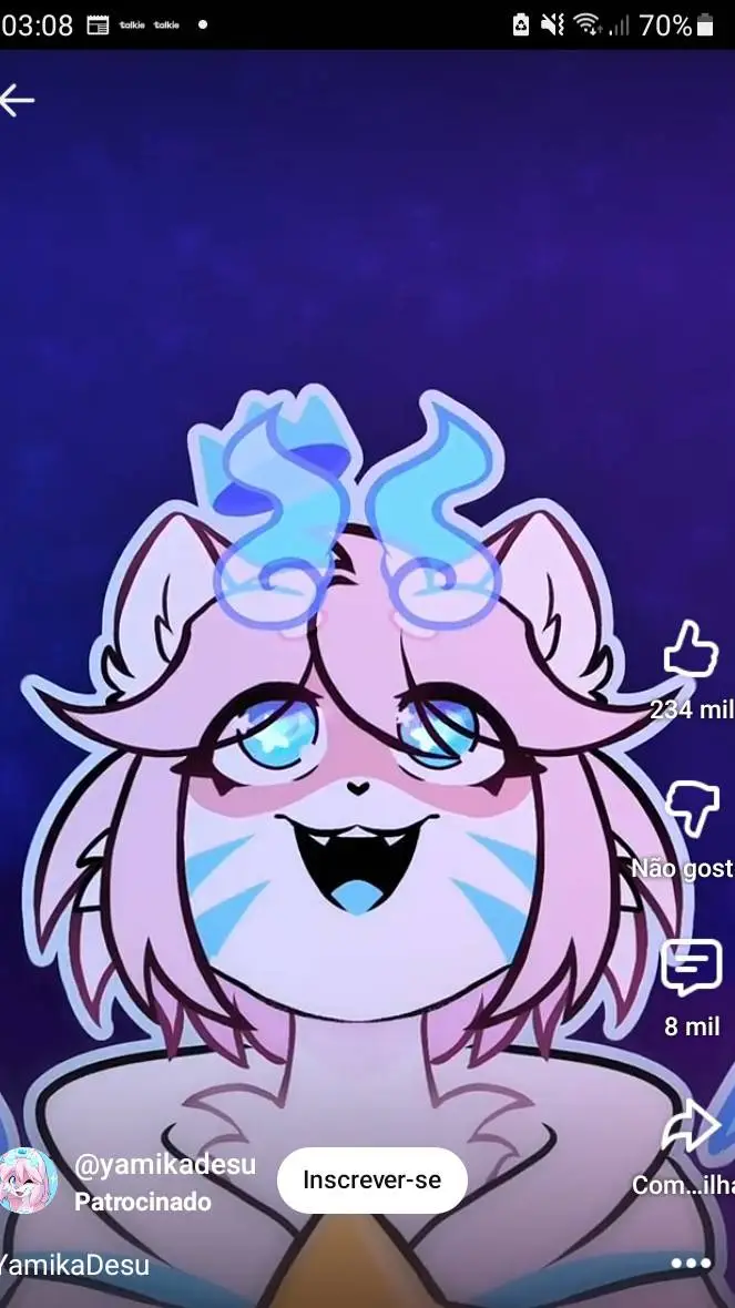 ai character: yamikadensu background