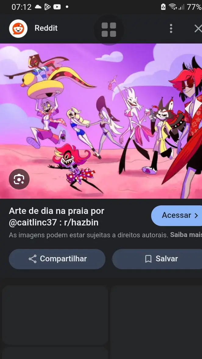 ai character: HAZBIN HOTEL  background