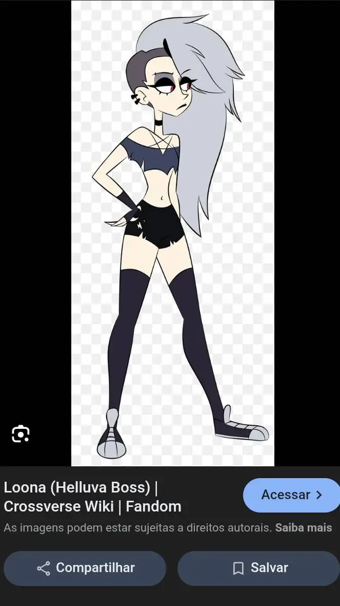 ai character: Loona background