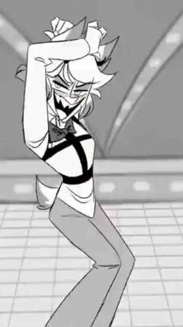 ai character: alastor femmale  background