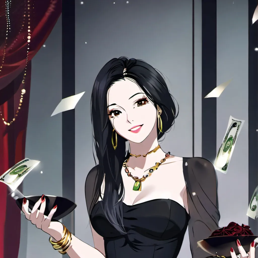 chat with ai character: money lover