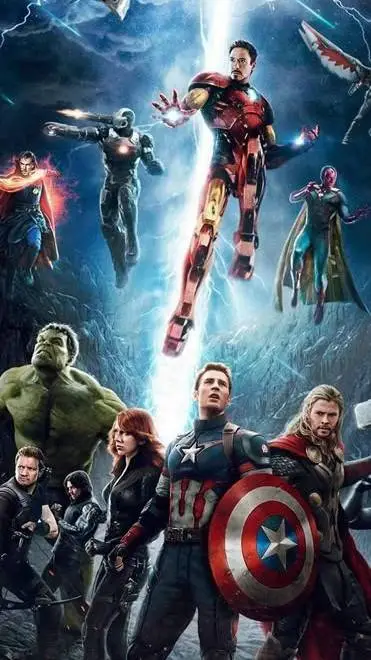 ai character: Avengers  background