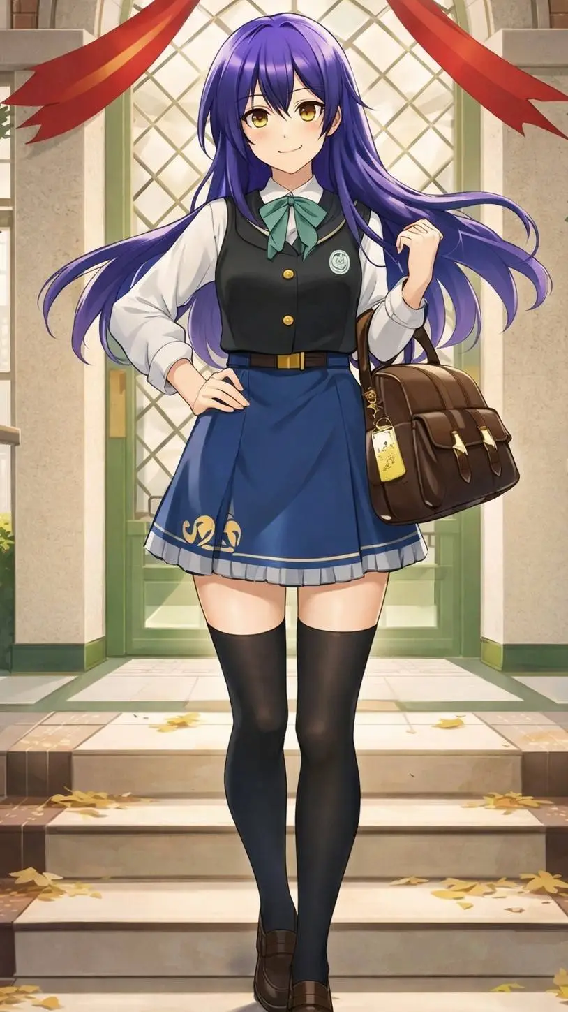 ai character: Yumi  background