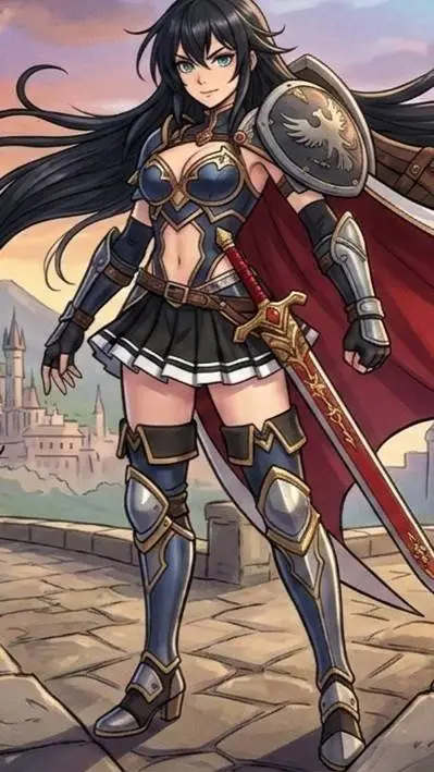 ai character: Barda  background