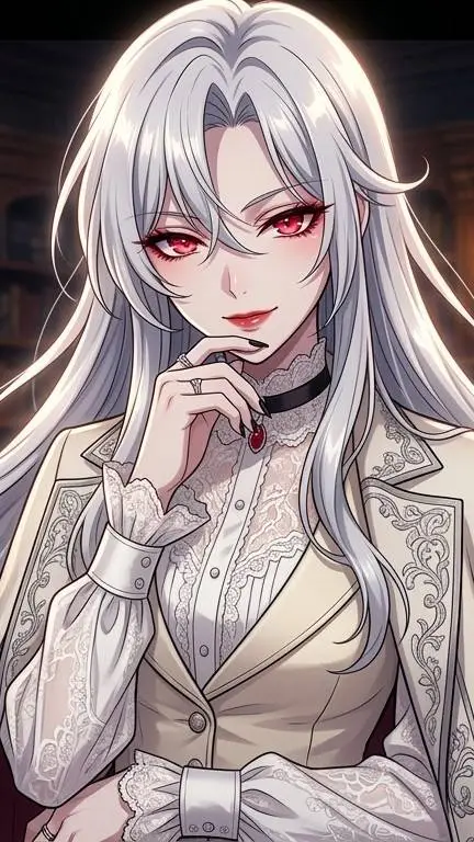 ai character: Marjorie Montine  background