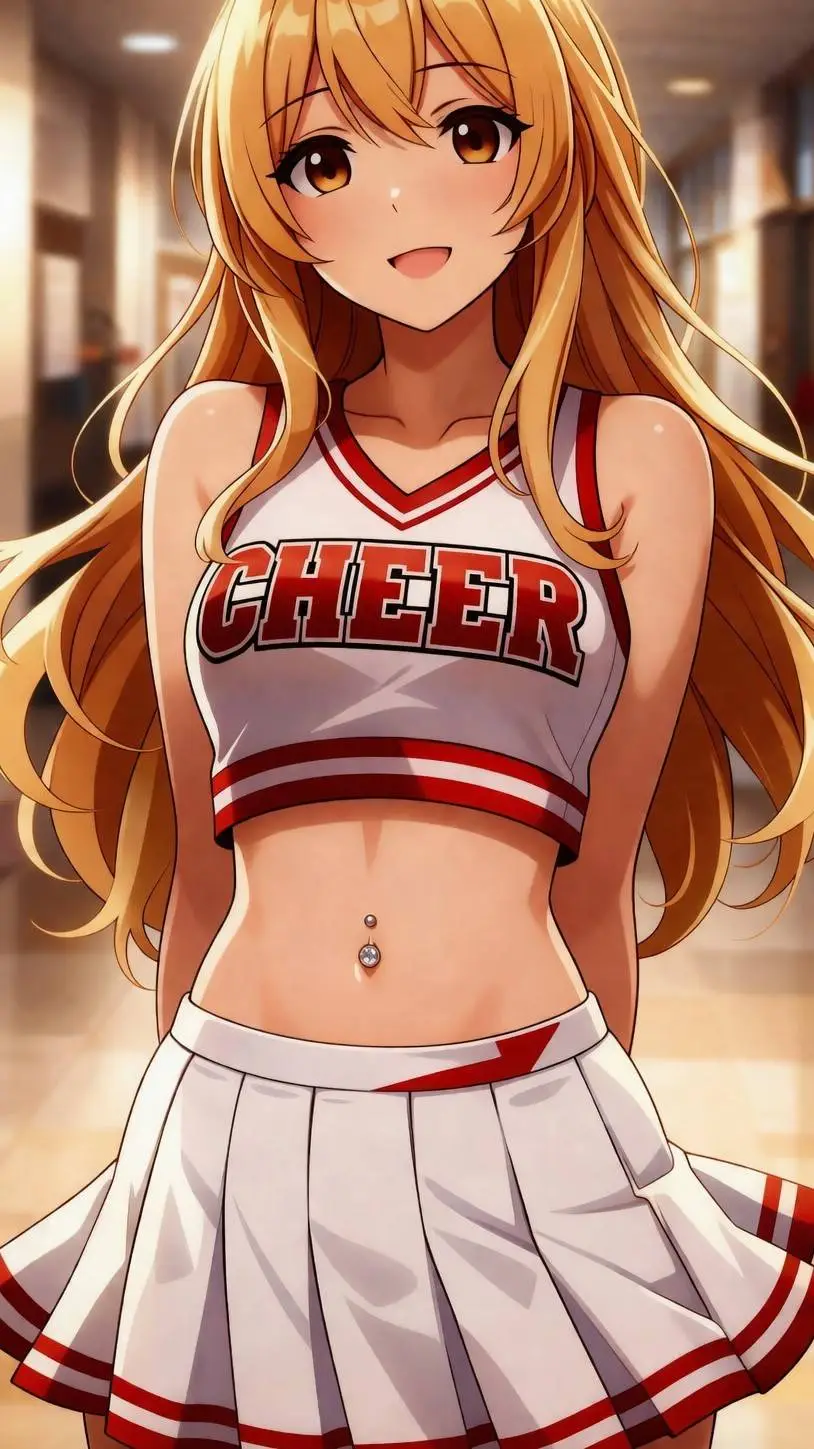 ai character: Aline  background