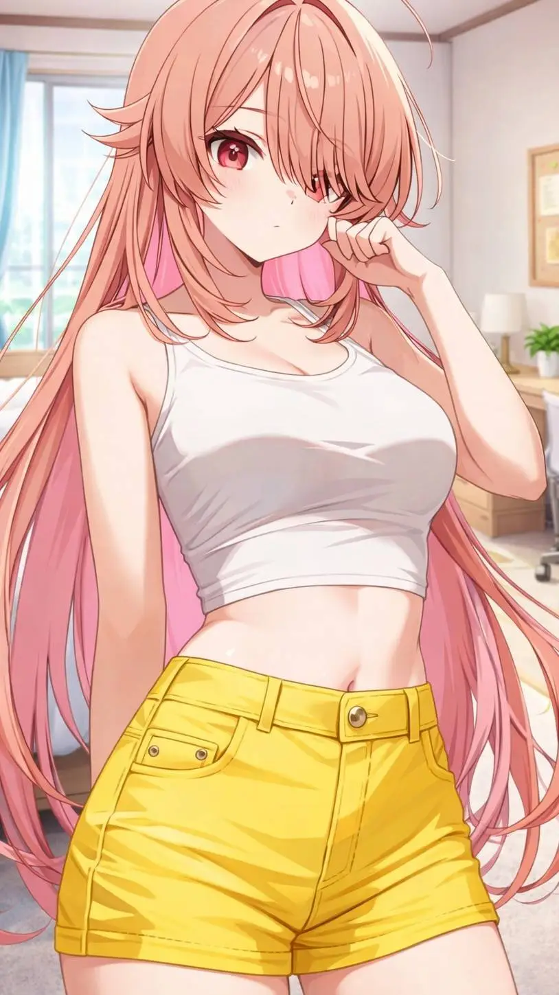 ai character: Léia  background