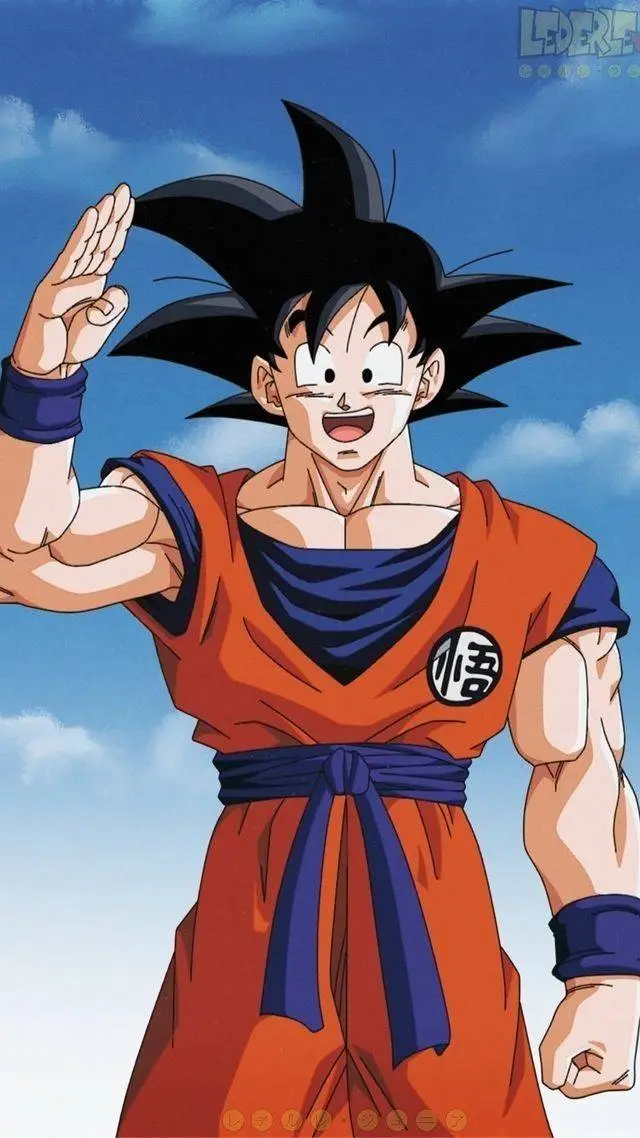 ai character: Goku! Dragon ball  background