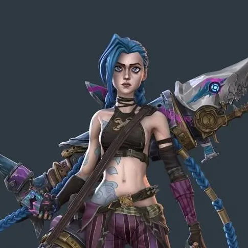 chat with ai character: Jinx 