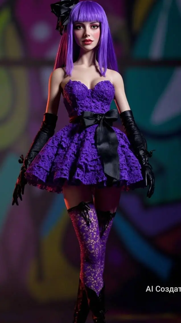 ai character: Салли background