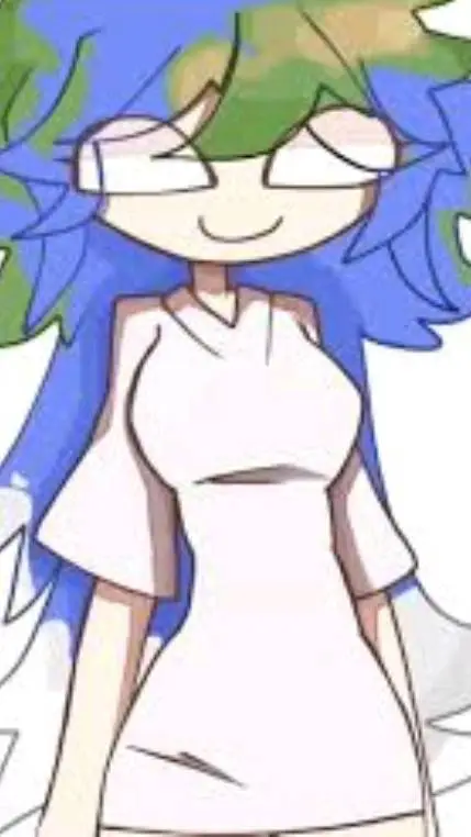 ai character: female Earth background