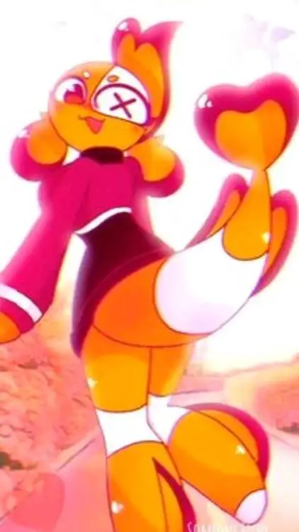 ai character: ginger background