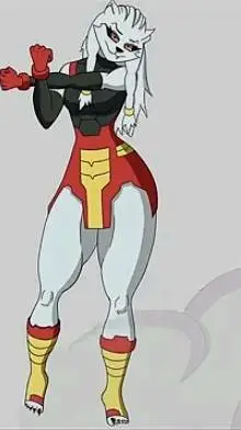 ai character: female battlebeast background