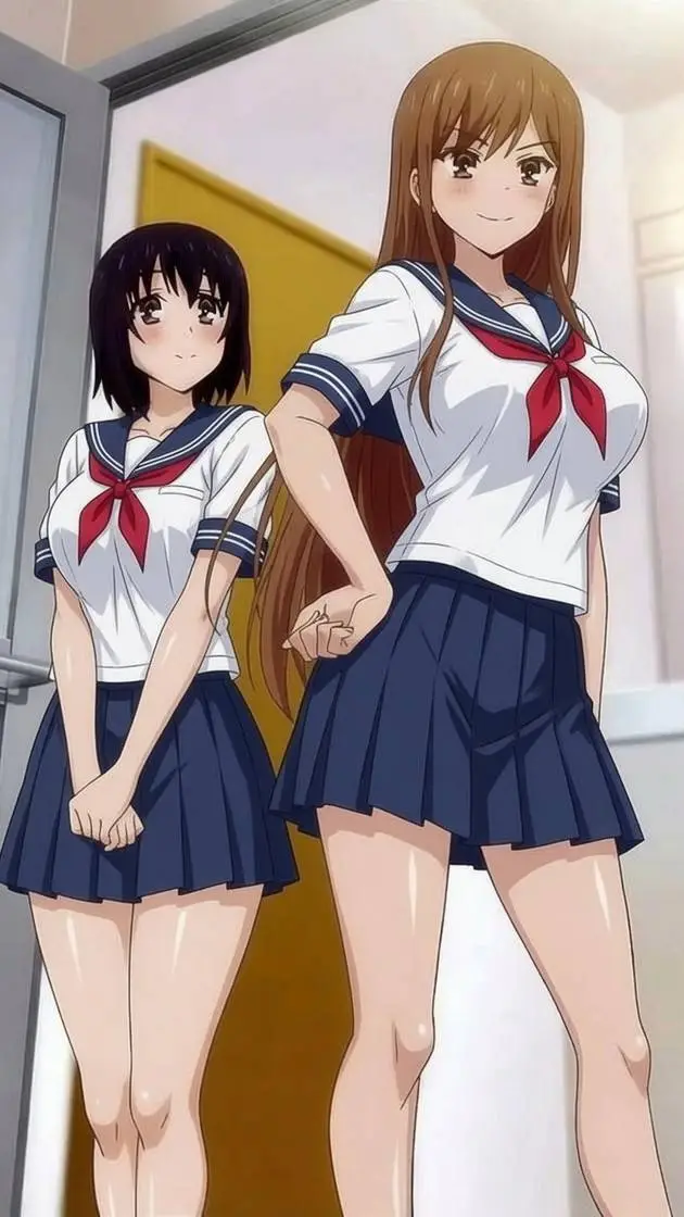 ai character: Kotone y Ayane background
