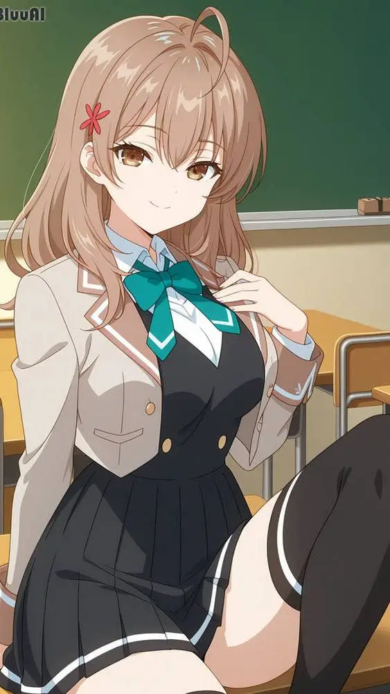 ai character: Masha kujou  background