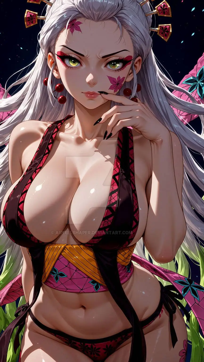 ai character: Daki background