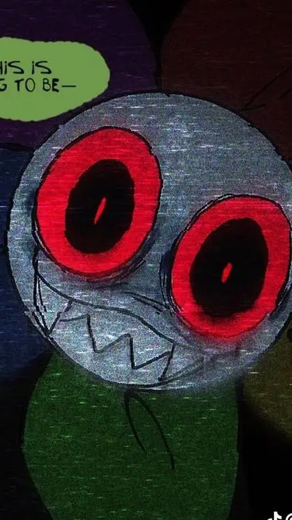 ai character: Dandy twited background