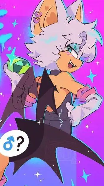 ai character: Rouge hombre  background