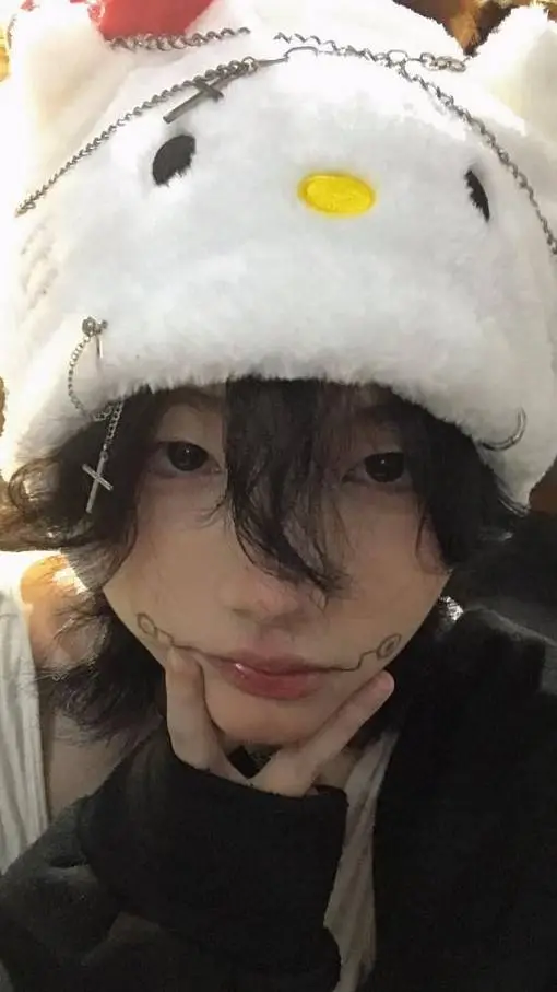 ai character: minjun background