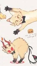 ai character: ♪Lucifer Cat >:3♪ background