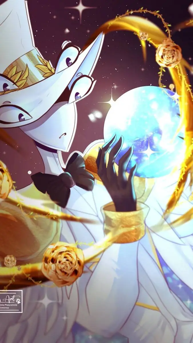 ai character: HH heaven (before) background