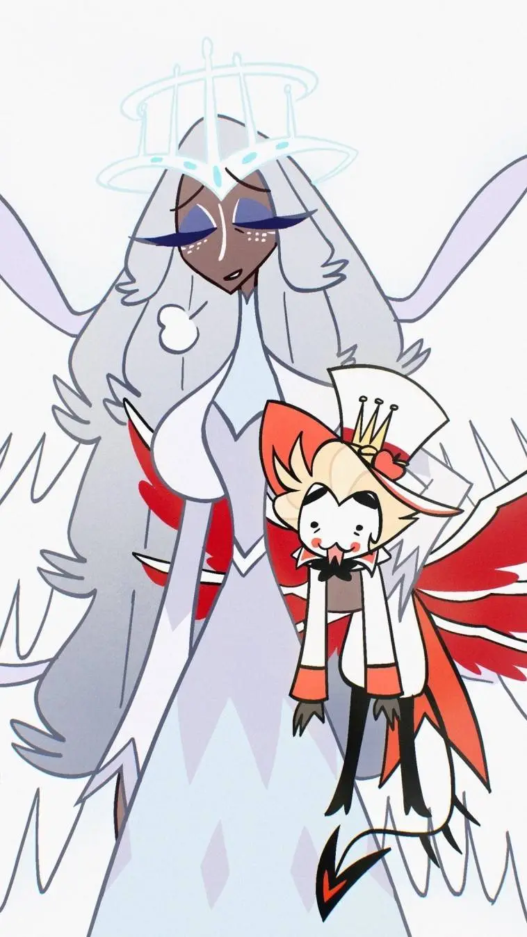 ai character: HH Sera & Lucifer! background
