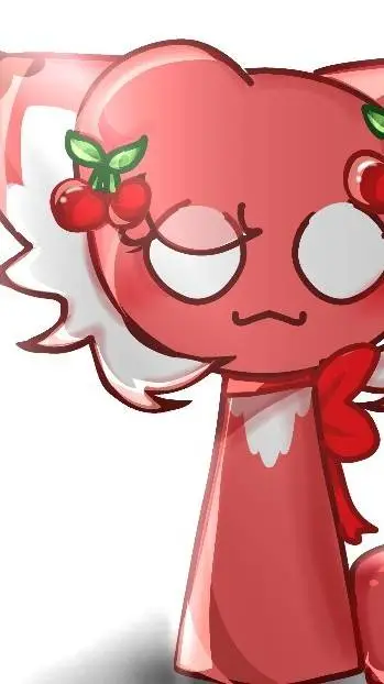 ai character: "Cherry 🍒"+:; background