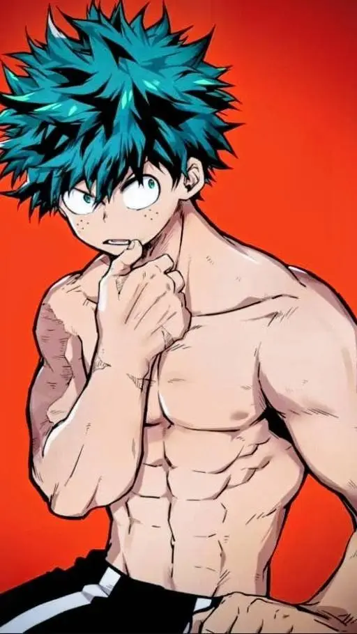 ai character: Izuku Midorya  background