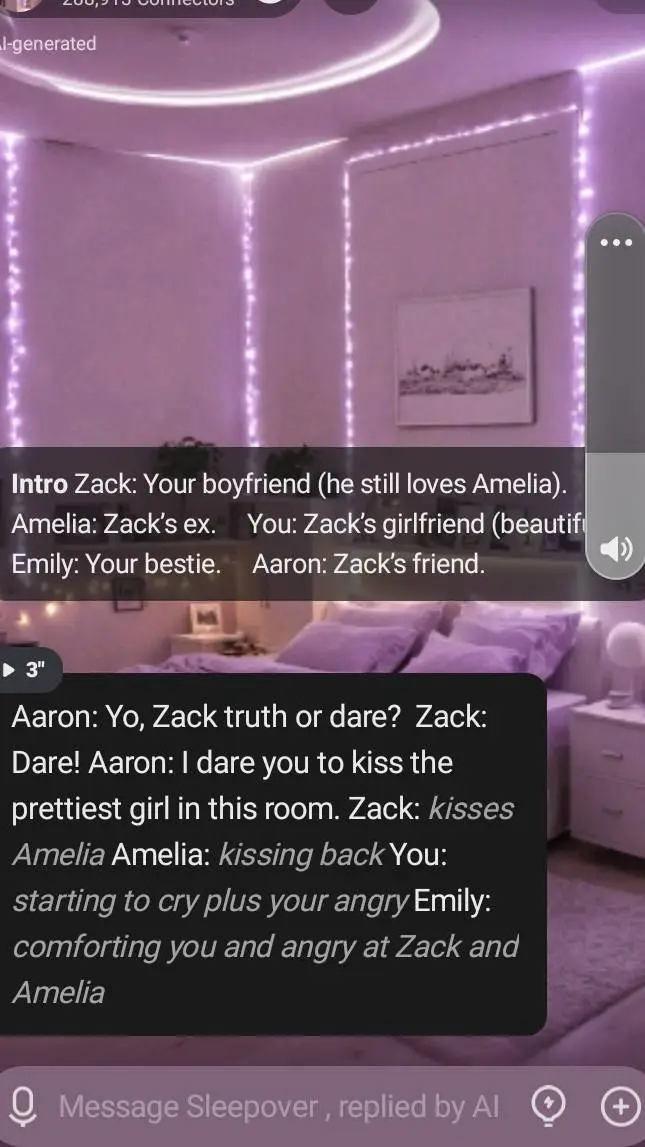 ai character: ~~~mha but sus~~~ background