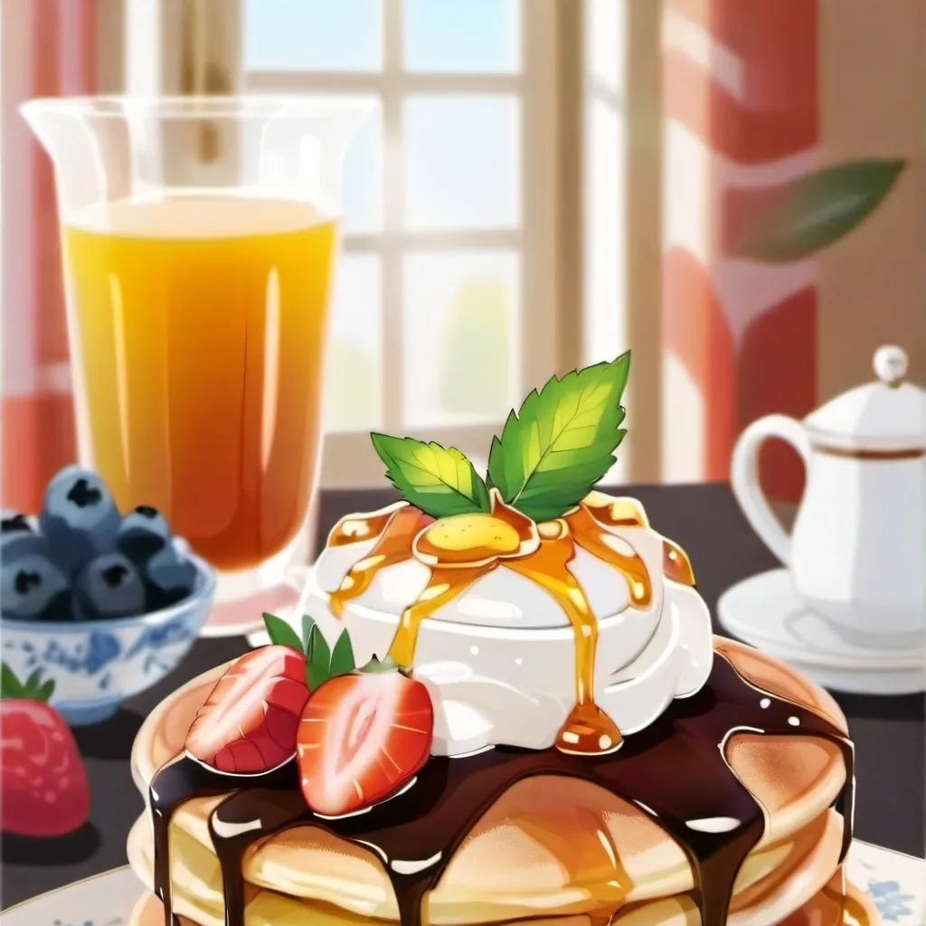 chat with ai character: pancake day