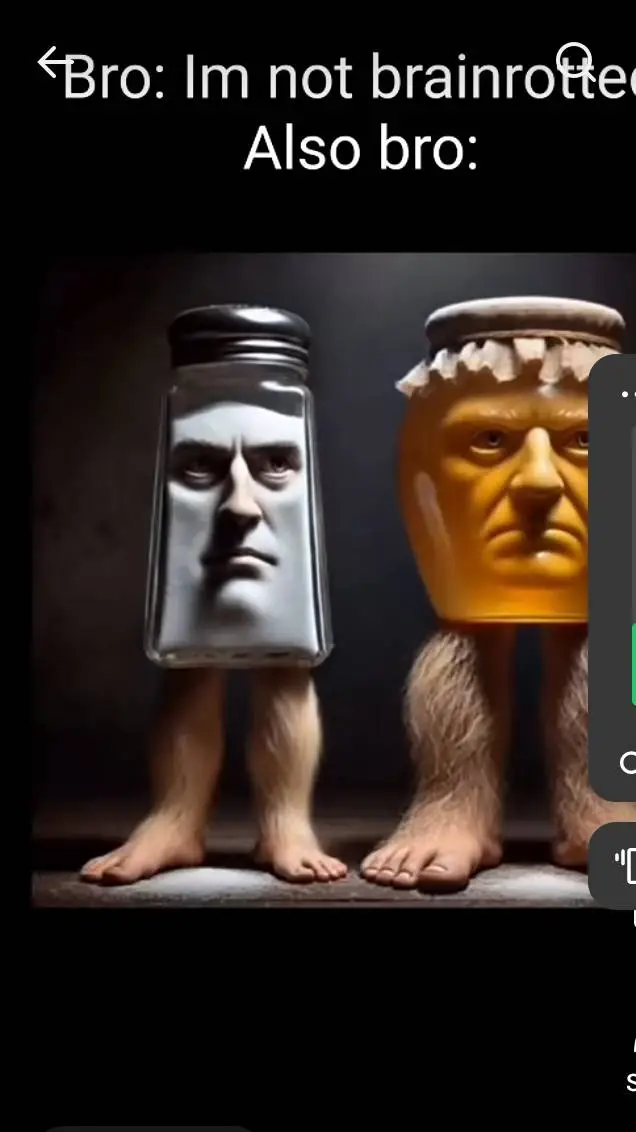 ai character: garama and madung  background