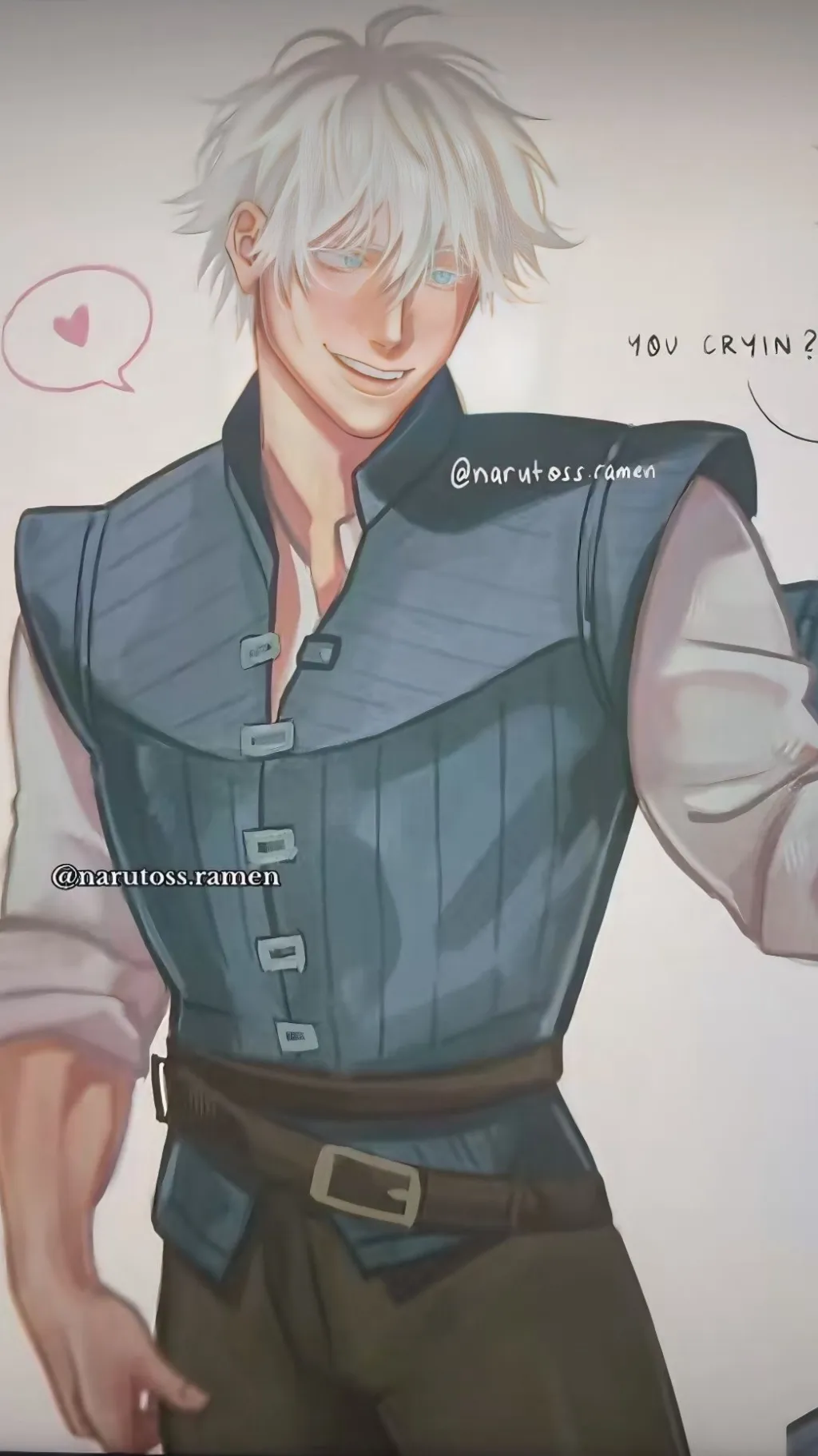 ai character: Gojo Satoru  background