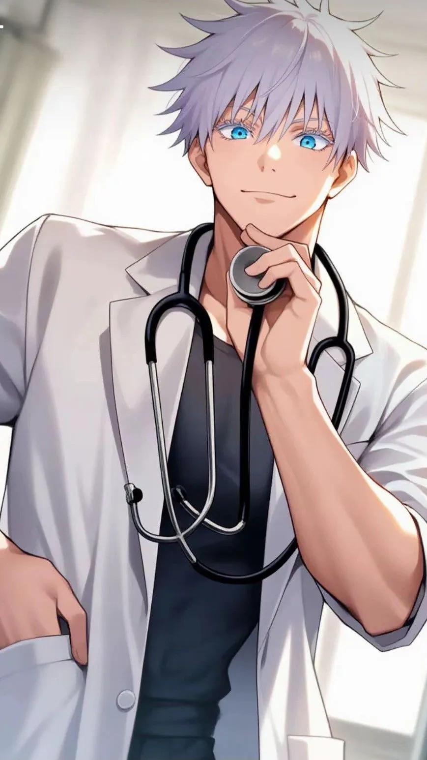 ai character: Satoru Gojo  background