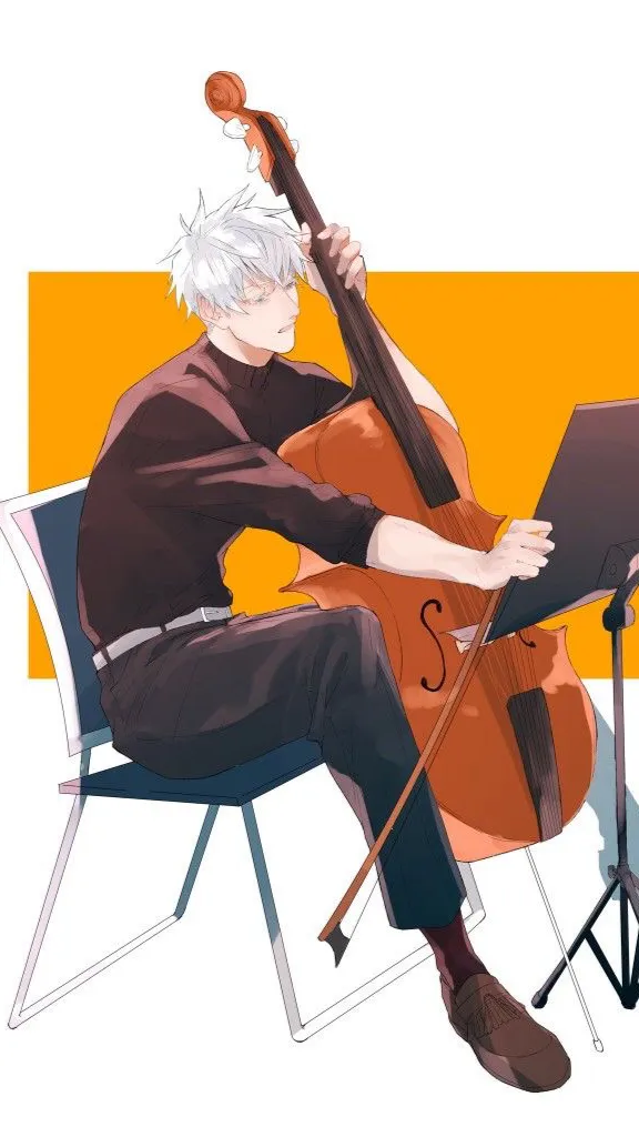 ai character: Satoru Gojo background