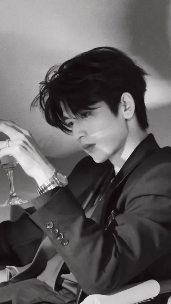 ai character: Asher cruz  background