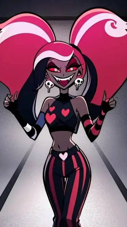 ai character: Velvette👗📱  background