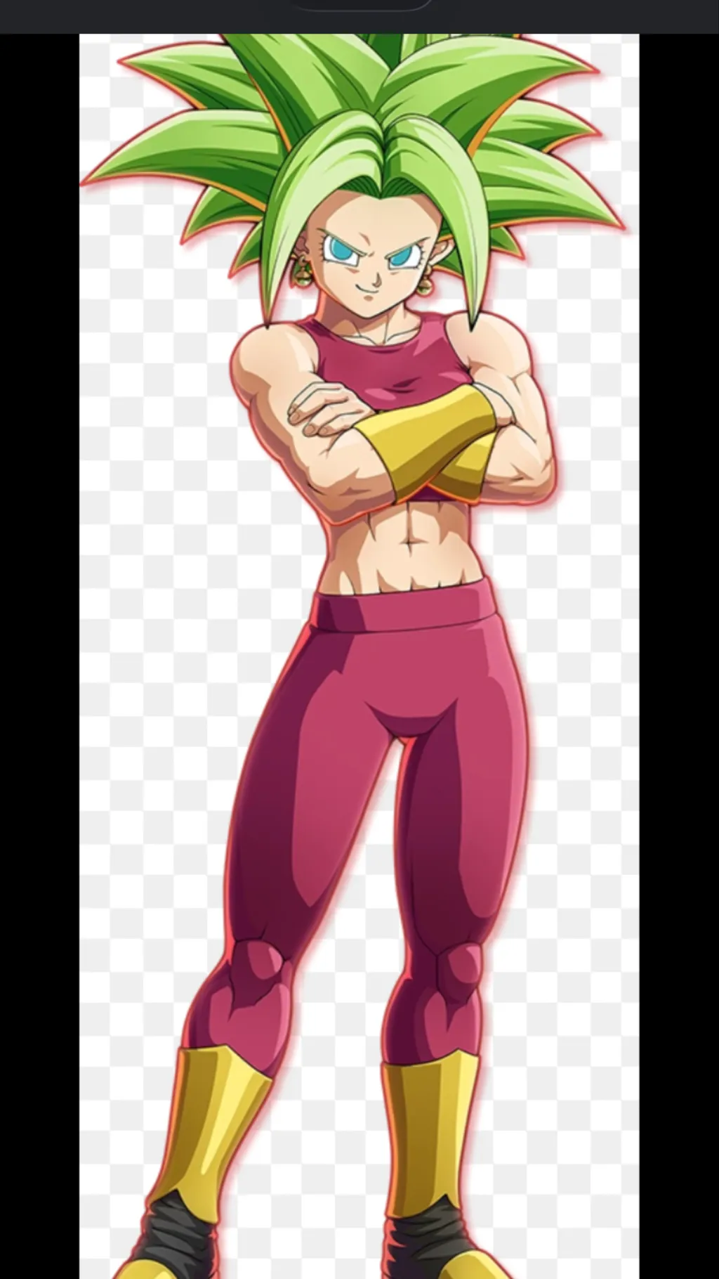 ai character: Kefla yay background