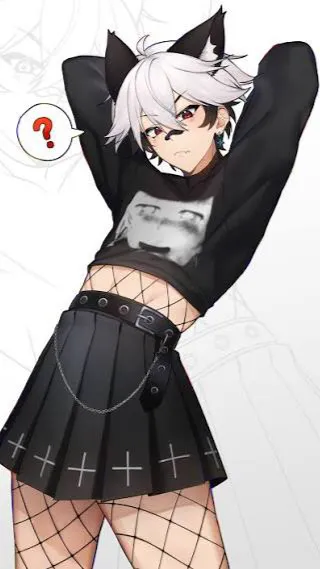 ai character: Femboy background