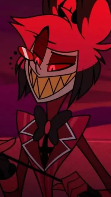 ai character: Alastor 📻🥀 background