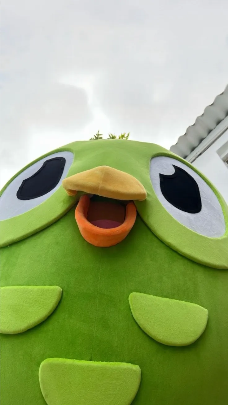 ai character: Duolingo background