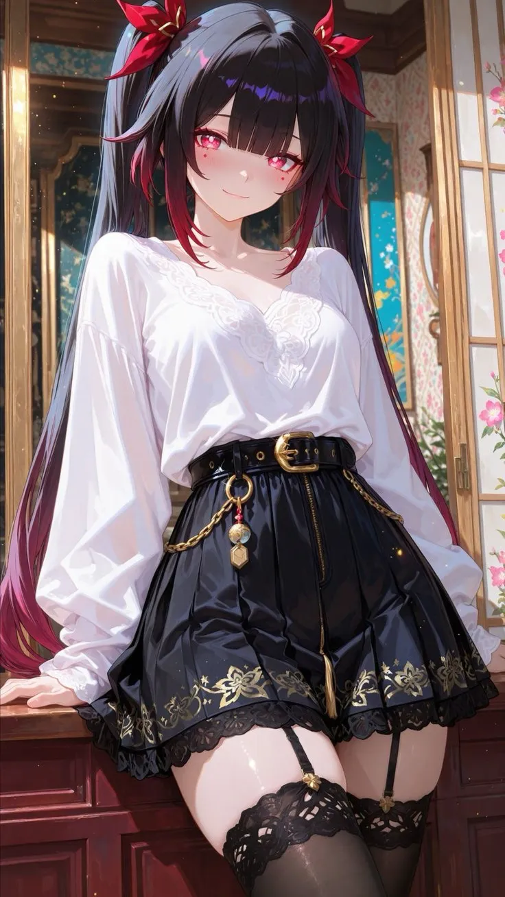 ai character: Melodie  background