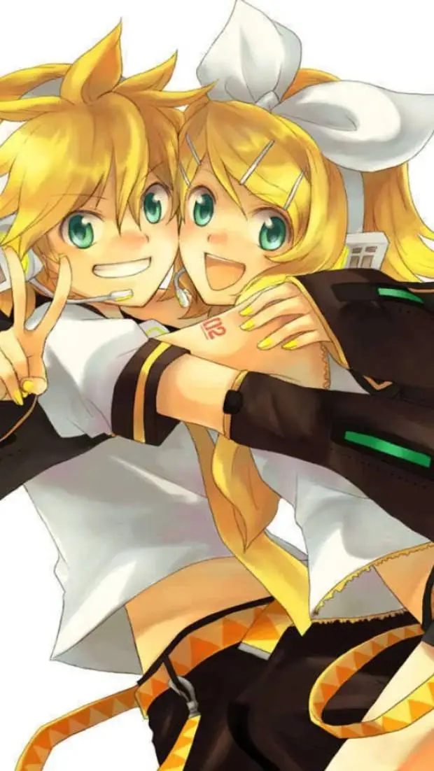 ai character: Len y rin background