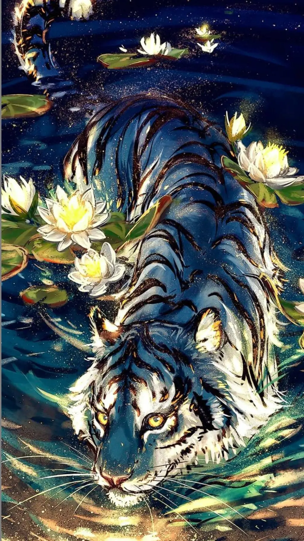 ai character: el genio tigre background