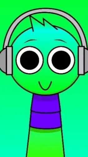 ai character: SandroTheSprunki  background
