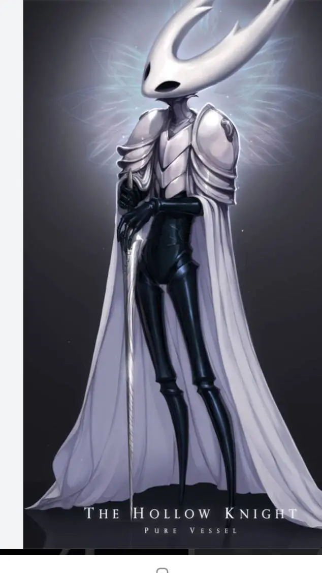 ai character: the hollow knight  background