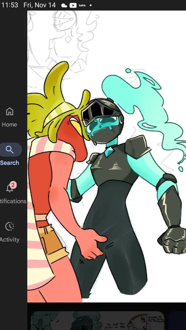 ai character: soulvester  background