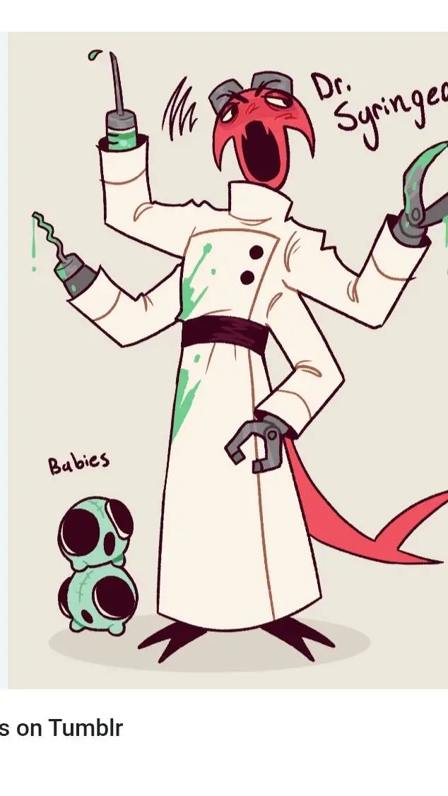 ai character: syringeon  background