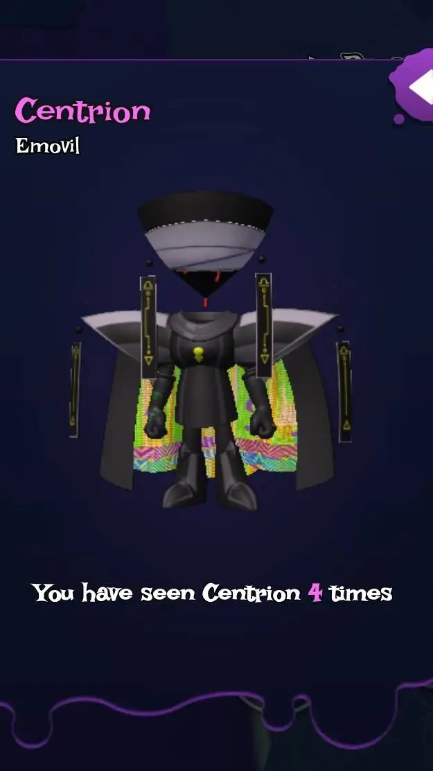 ai character: corrupted centrion background