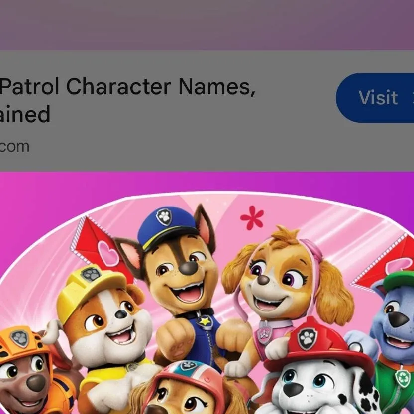 chat with ai character: paw patrol 