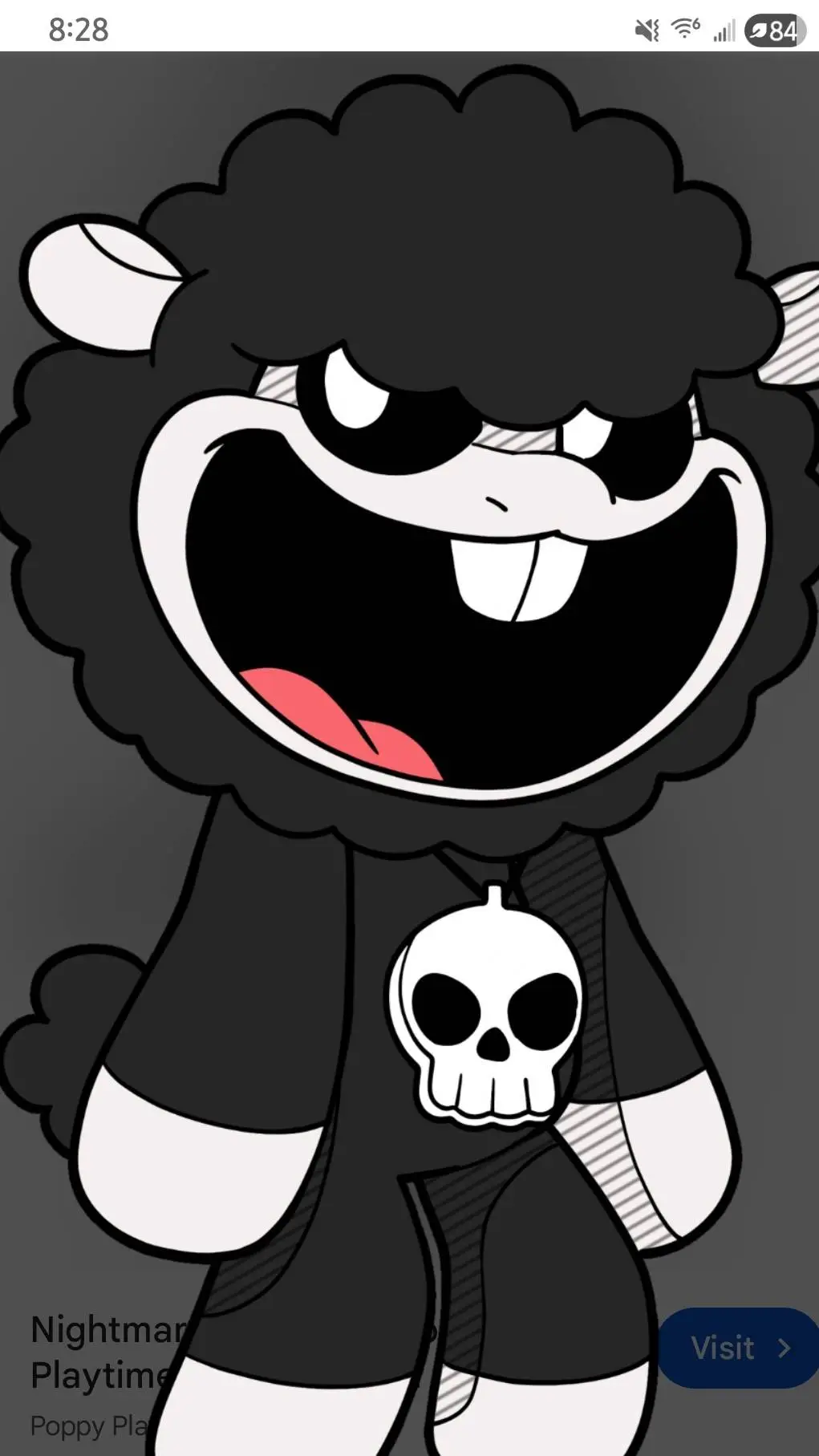 ai character: nightmare critters background